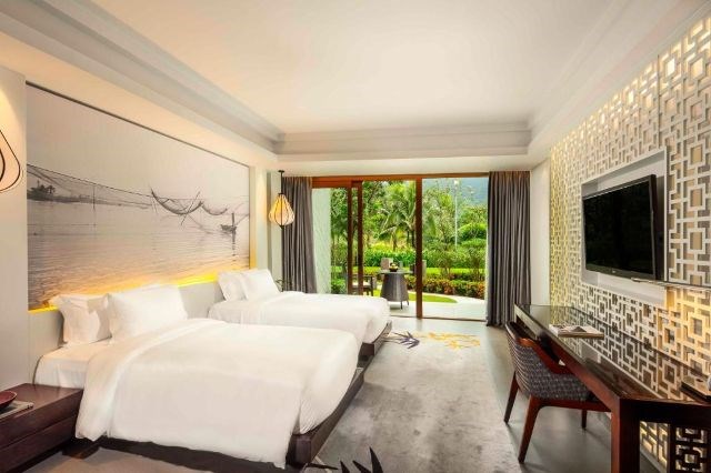 Phòng Garden Balcony Twin Grand